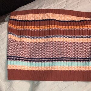 Aerie Multicolor Striped Pencil Skirt